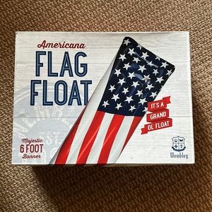 Flag Float 6 foot new fun. Huge size